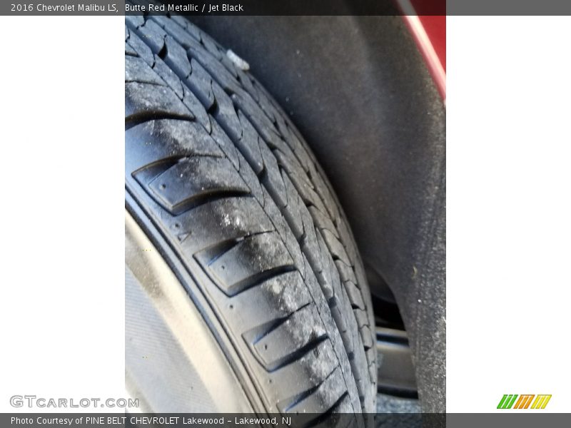 Butte Red Metallic / Jet Black 2016 Chevrolet Malibu LS