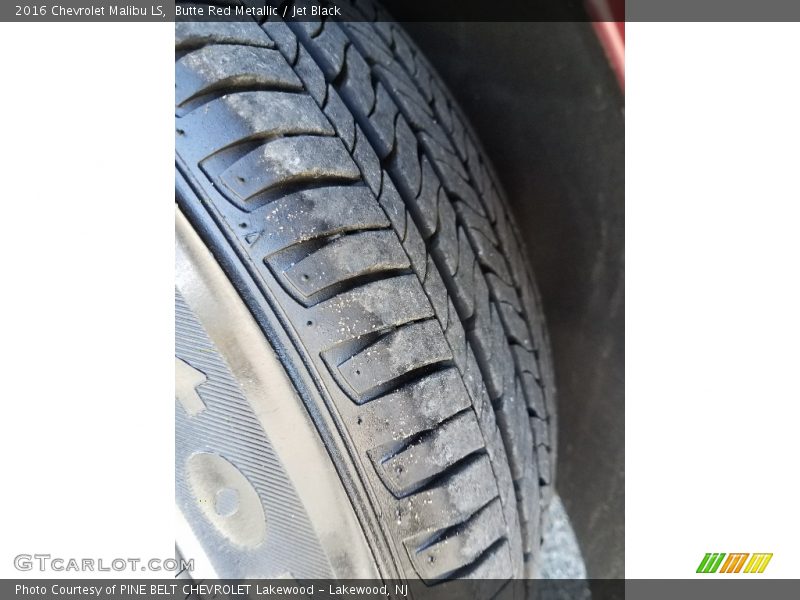 Butte Red Metallic / Jet Black 2016 Chevrolet Malibu LS