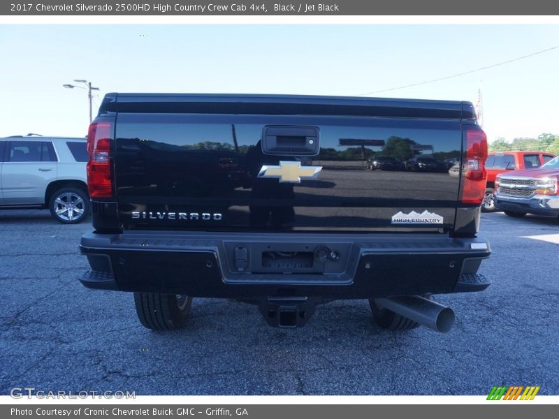 Black / Jet Black 2017 Chevrolet Silverado 2500HD High Country Crew Cab 4x4