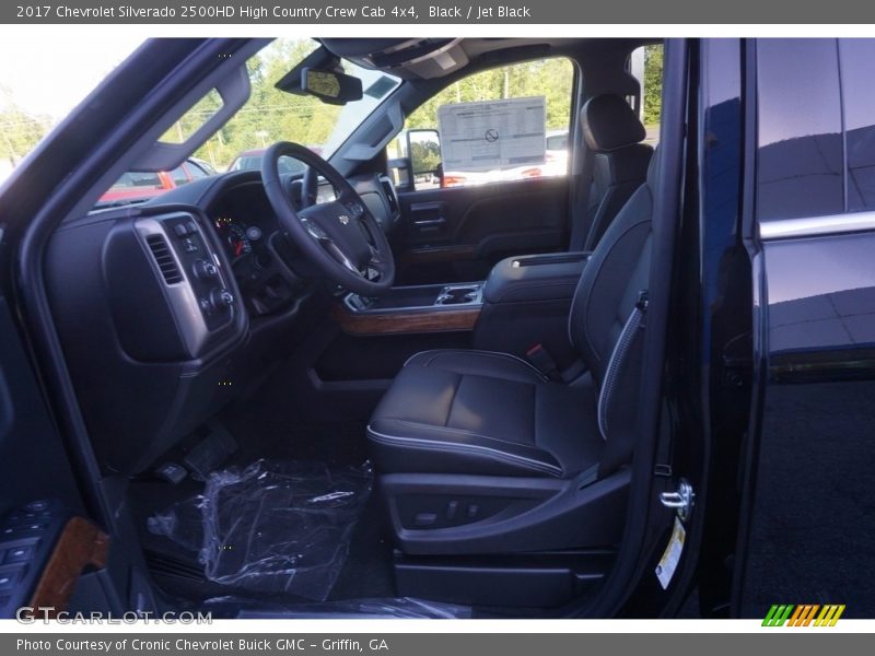 Black / Jet Black 2017 Chevrolet Silverado 2500HD High Country Crew Cab 4x4