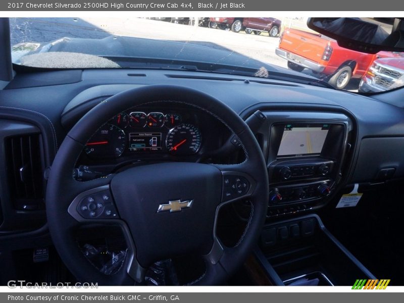 Black / Jet Black 2017 Chevrolet Silverado 2500HD High Country Crew Cab 4x4