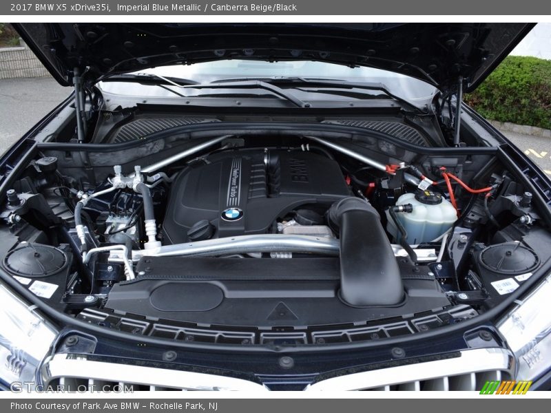  2017 X5 xDrive35i Engine - 3.0 Liter TwinPower Turbocharged DOHC 24-Valve VVT  Inline 6 Cylinder