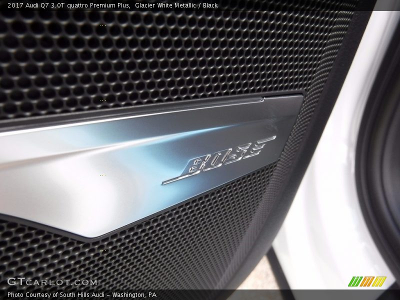 Glacier White Metallic / Black 2017 Audi Q7 3.0T quattro Premium Plus