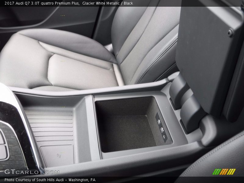 Glacier White Metallic / Black 2017 Audi Q7 3.0T quattro Premium Plus