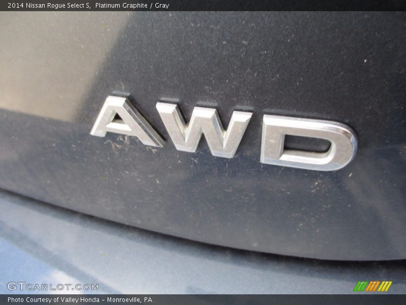 Platinum Graphite / Gray 2014 Nissan Rogue Select S