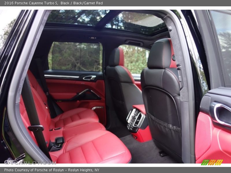 Rear Seat of 2016 Cayenne Turbo S