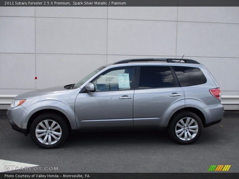 Spark Silver Metallic / Platinum 2011 Subaru Forester 2.5 X Premium