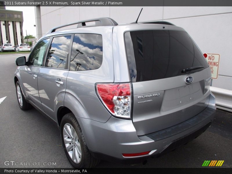 Spark Silver Metallic / Platinum 2011 Subaru Forester 2.5 X Premium