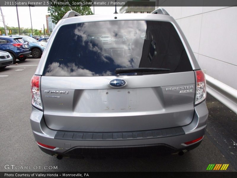 Spark Silver Metallic / Platinum 2011 Subaru Forester 2.5 X Premium