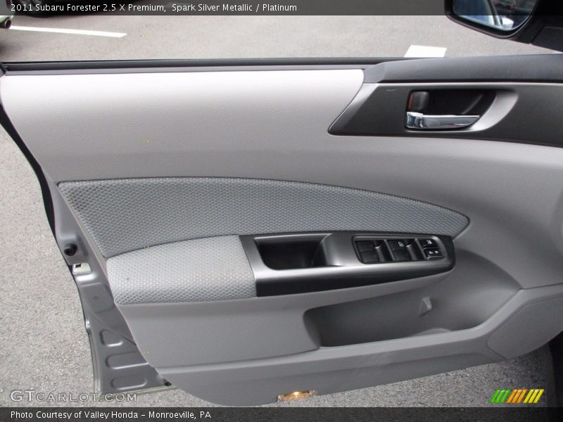 Spark Silver Metallic / Platinum 2011 Subaru Forester 2.5 X Premium