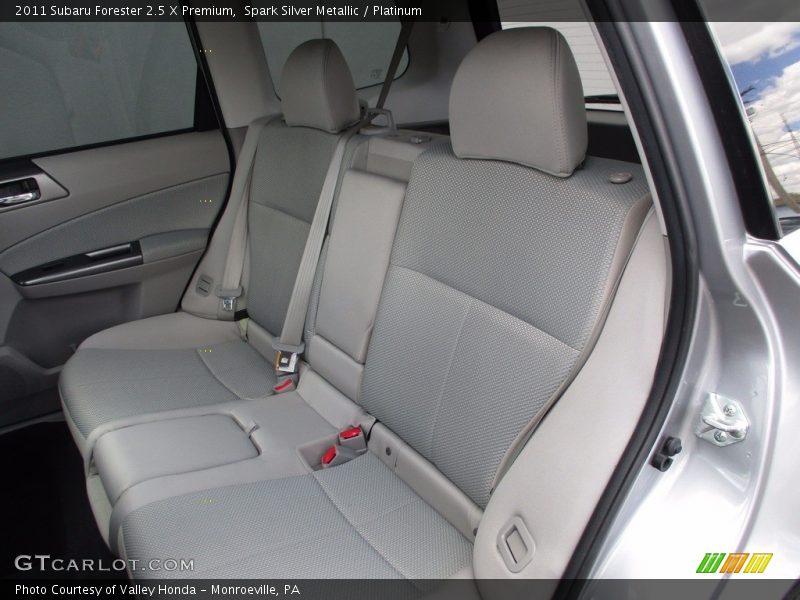 Spark Silver Metallic / Platinum 2011 Subaru Forester 2.5 X Premium