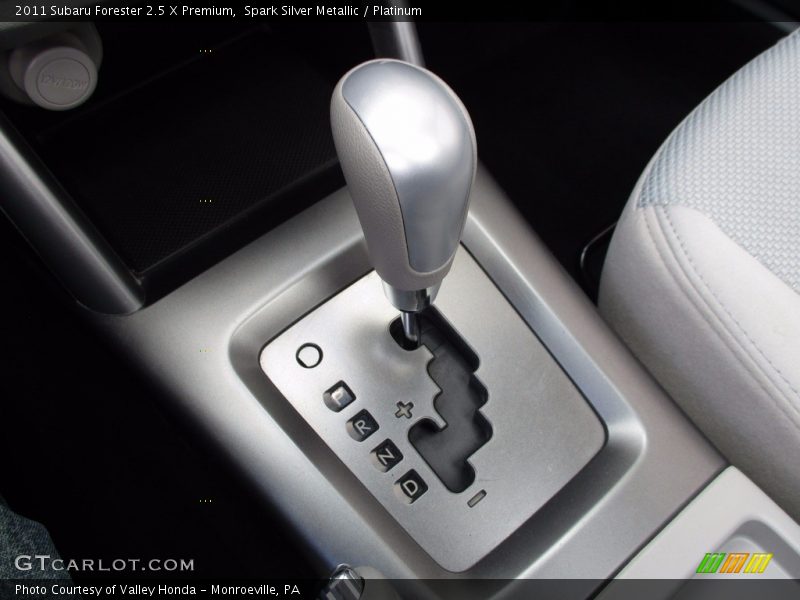 Spark Silver Metallic / Platinum 2011 Subaru Forester 2.5 X Premium