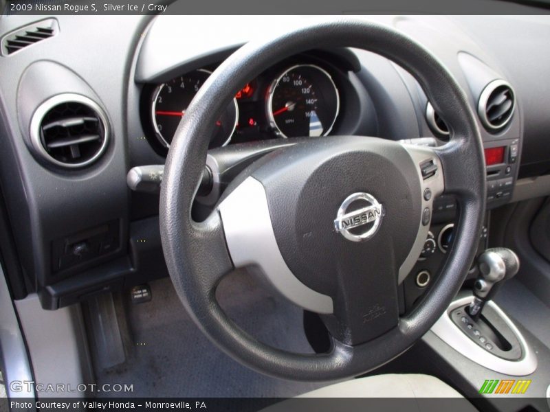 Silver Ice / Gray 2009 Nissan Rogue S