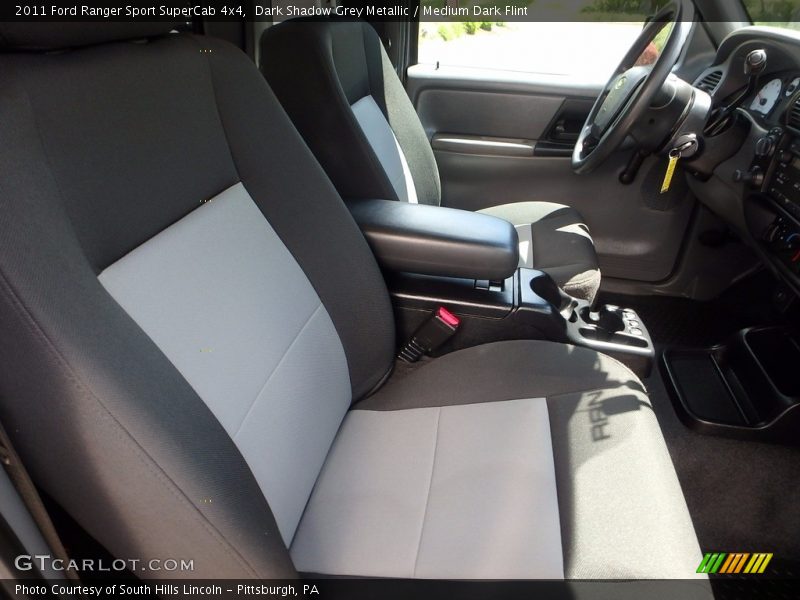 Dark Shadow Grey Metallic / Medium Dark Flint 2011 Ford Ranger Sport SuperCab 4x4
