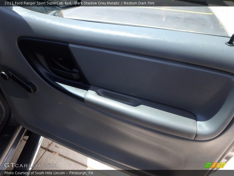 Dark Shadow Grey Metallic / Medium Dark Flint 2011 Ford Ranger Sport SuperCab 4x4