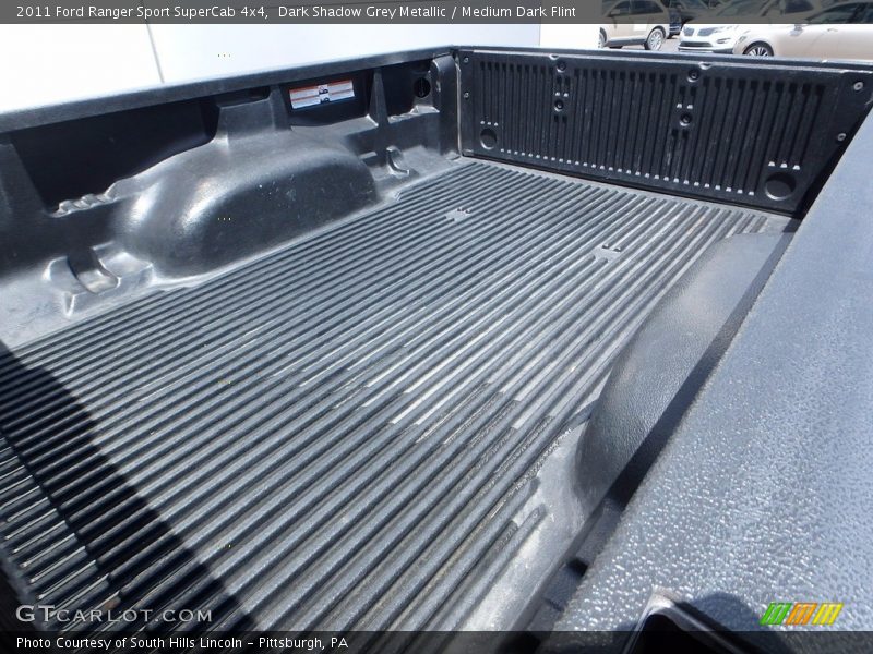 Dark Shadow Grey Metallic / Medium Dark Flint 2011 Ford Ranger Sport SuperCab 4x4