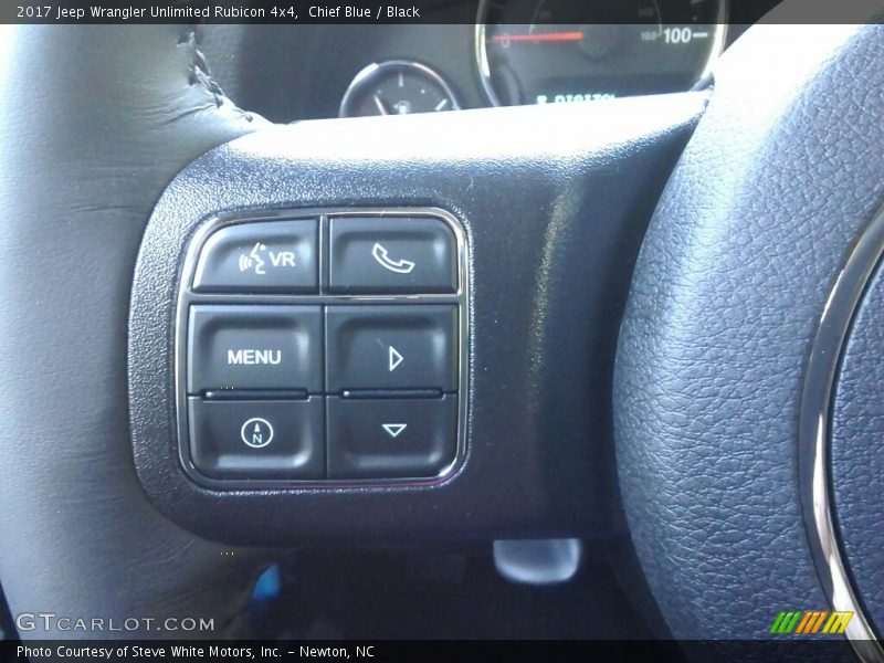 Chief Blue / Black 2017 Jeep Wrangler Unlimited Rubicon 4x4