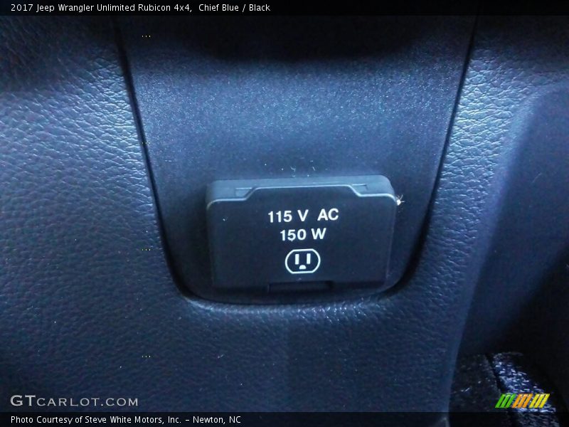 Chief Blue / Black 2017 Jeep Wrangler Unlimited Rubicon 4x4