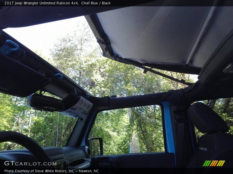 Chief Blue / Black 2017 Jeep Wrangler Unlimited Rubicon 4x4