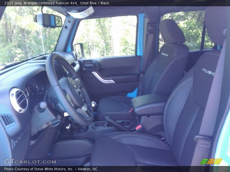 Chief Blue / Black 2017 Jeep Wrangler Unlimited Rubicon 4x4