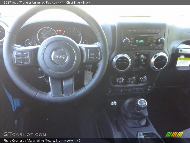 Chief Blue / Black 2017 Jeep Wrangler Unlimited Rubicon 4x4