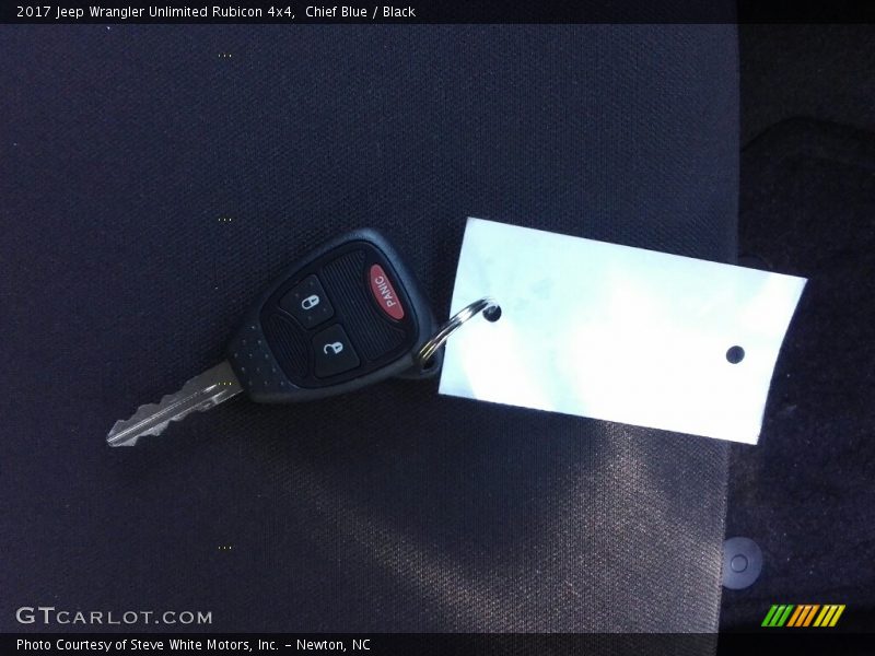 Chief Blue / Black 2017 Jeep Wrangler Unlimited Rubicon 4x4