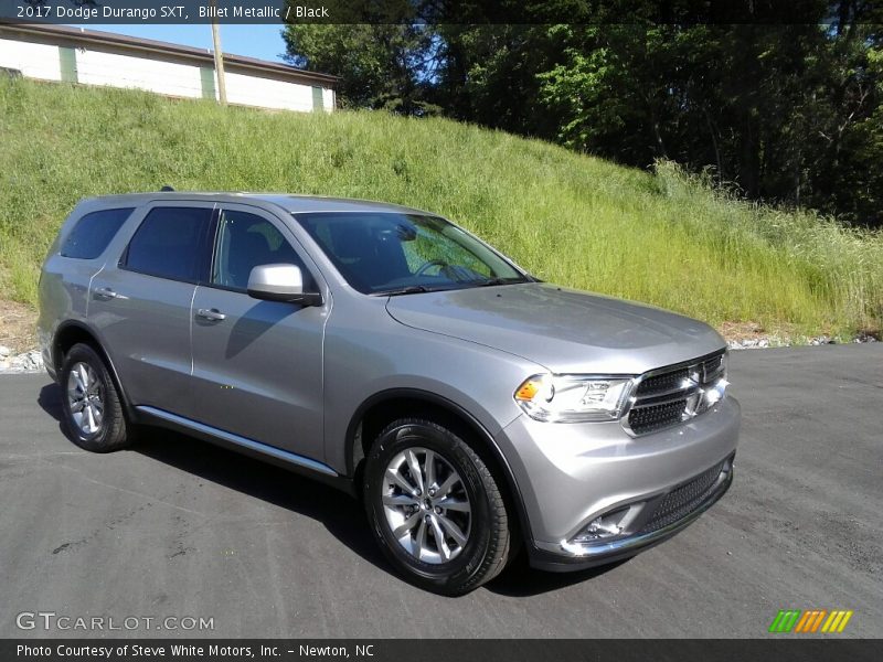 Billet Metallic / Black 2017 Dodge Durango SXT