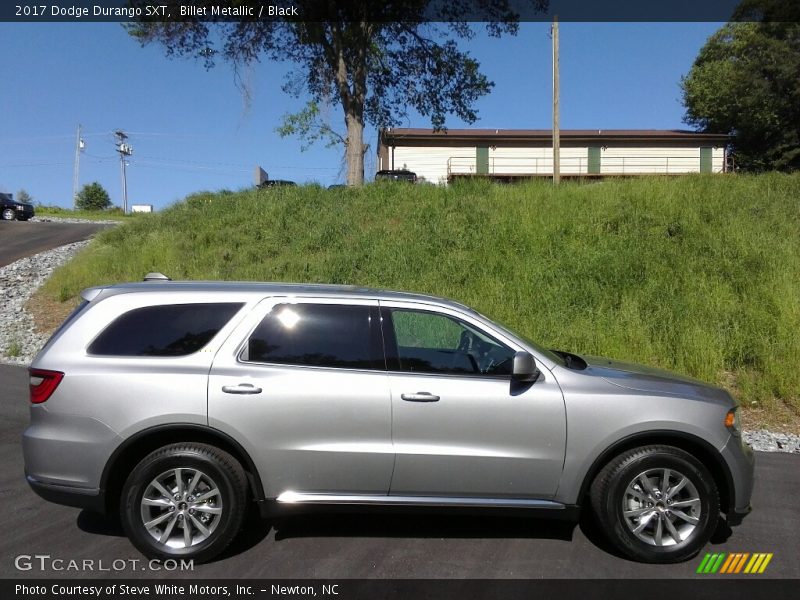 Billet Metallic / Black 2017 Dodge Durango SXT