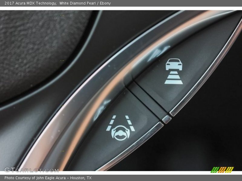 White Diamond Pearl / Ebony 2017 Acura MDX Technology