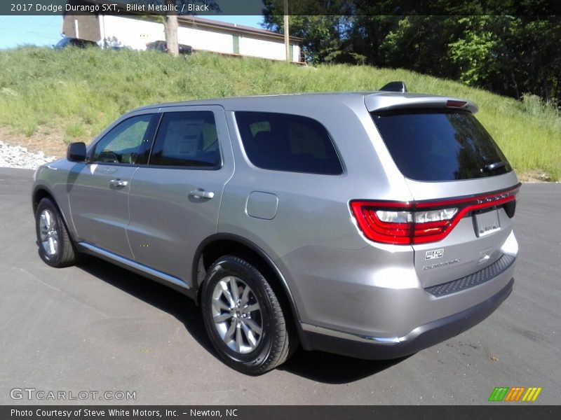Billet Metallic / Black 2017 Dodge Durango SXT