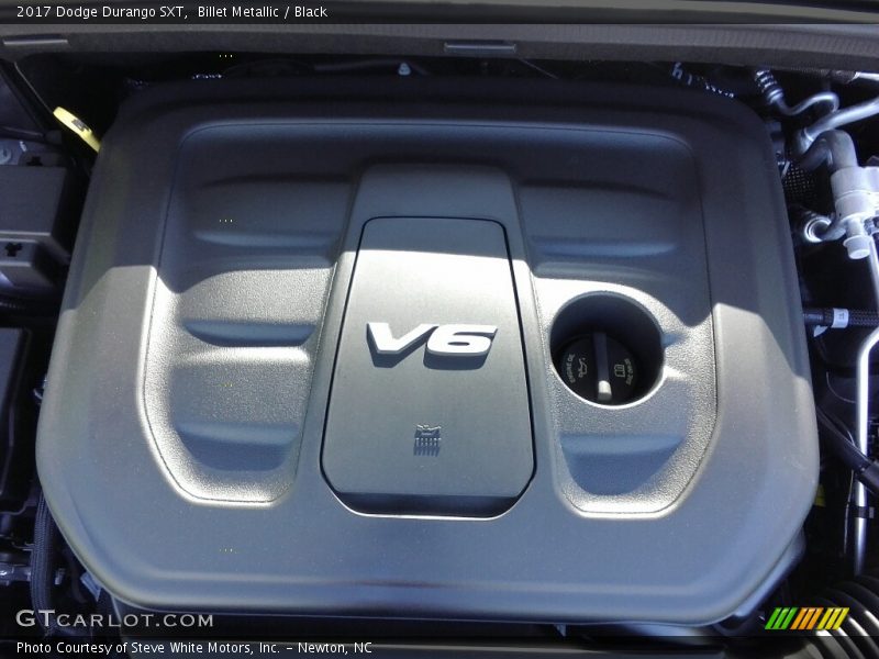 Billet Metallic / Black 2017 Dodge Durango SXT