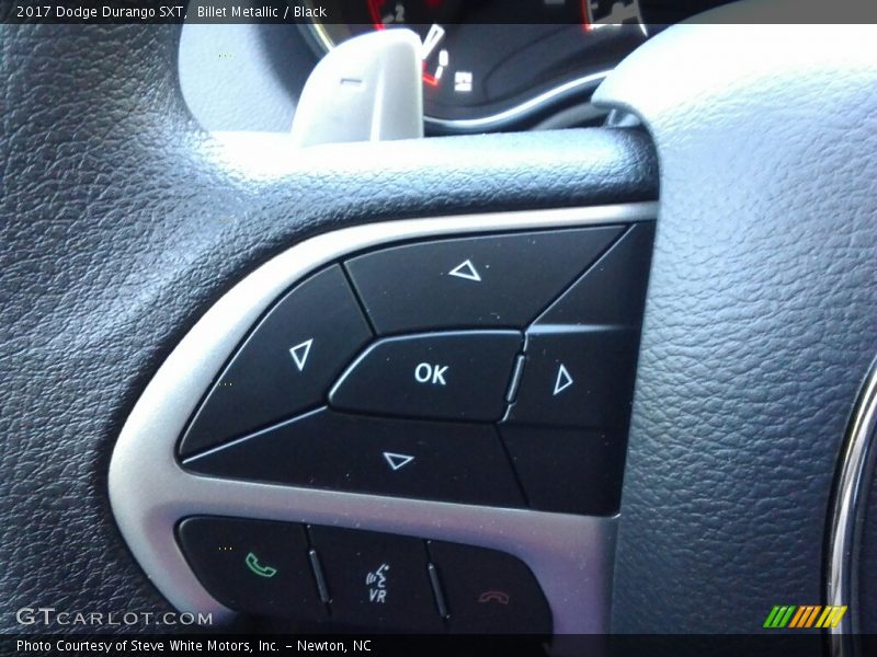 Billet Metallic / Black 2017 Dodge Durango SXT