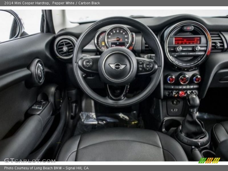 Pepper White / Carbon Black 2014 Mini Cooper Hardtop