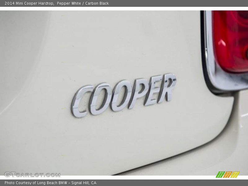Pepper White / Carbon Black 2014 Mini Cooper Hardtop
