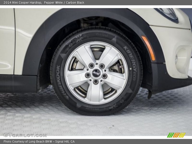 Pepper White / Carbon Black 2014 Mini Cooper Hardtop