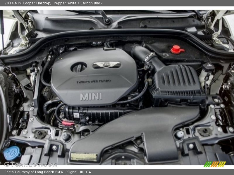 Pepper White / Carbon Black 2014 Mini Cooper Hardtop