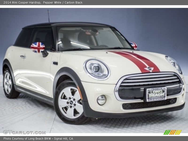 Pepper White / Carbon Black 2014 Mini Cooper Hardtop