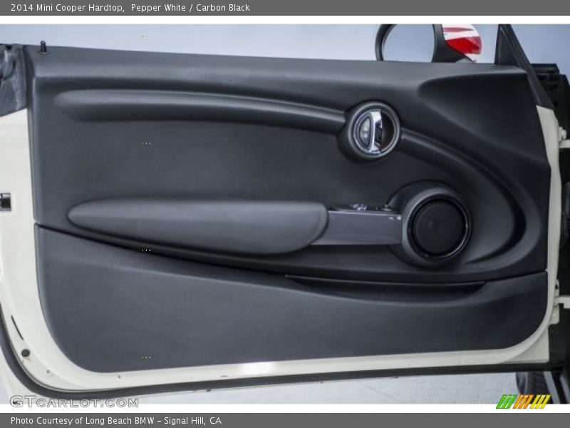 Pepper White / Carbon Black 2014 Mini Cooper Hardtop