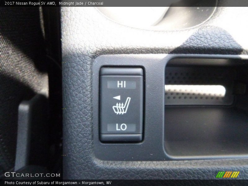Midnight Jade / Charcoal 2017 Nissan Rogue SV AWD