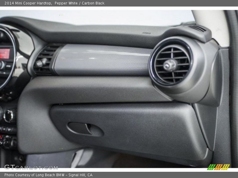 Pepper White / Carbon Black 2014 Mini Cooper Hardtop