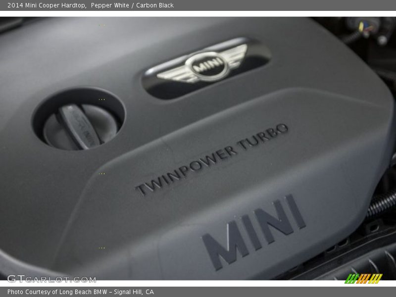 Pepper White / Carbon Black 2014 Mini Cooper Hardtop