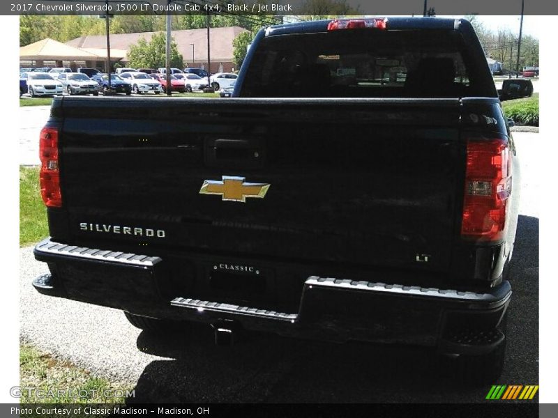 Black / Jet Black 2017 Chevrolet Silverado 1500 LT Double Cab 4x4