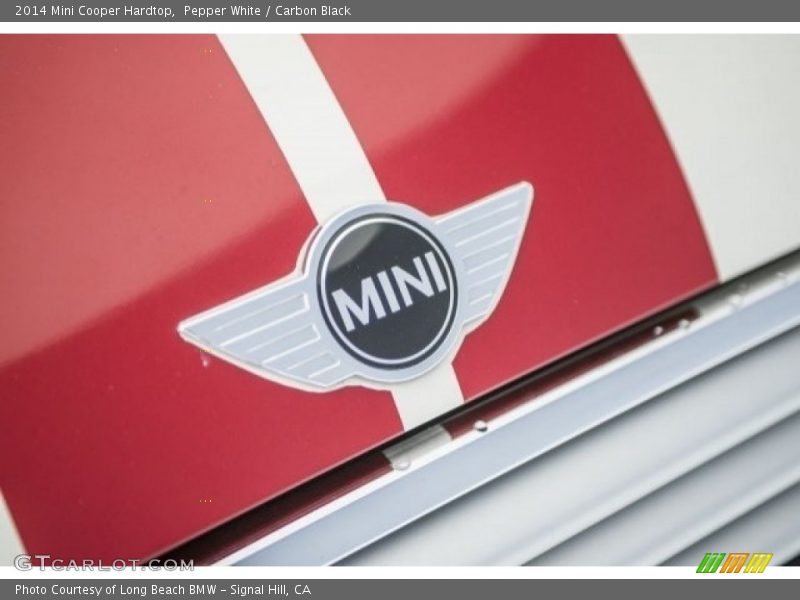 Pepper White / Carbon Black 2014 Mini Cooper Hardtop