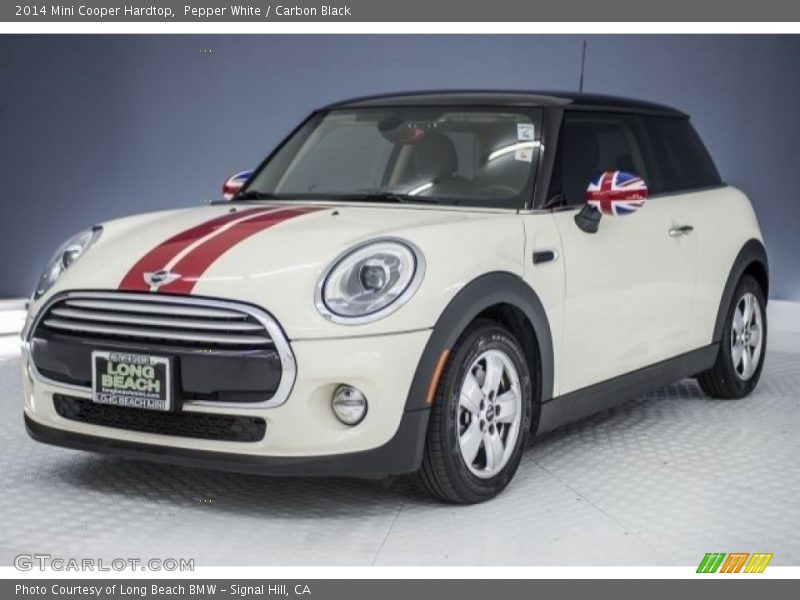 Pepper White / Carbon Black 2014 Mini Cooper Hardtop