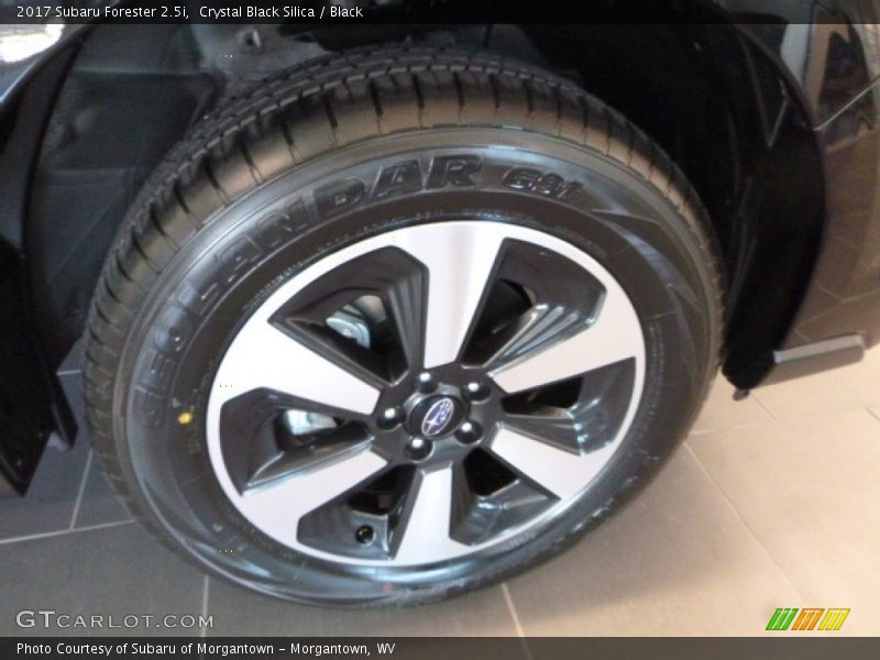 Crystal Black Silica / Black 2017 Subaru Forester 2.5i