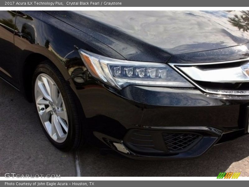 Crystal Black Pearl / Graystone 2017 Acura ILX Technology Plus