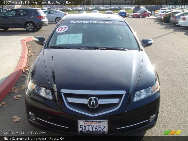 Nighthawk Black Pearl / Ebony 2007 Acura TL 3.2