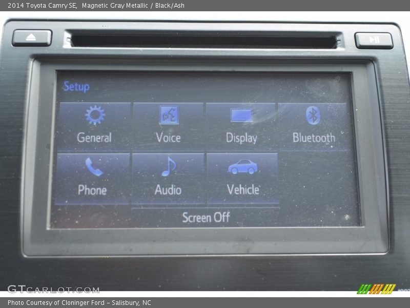 Magnetic Gray Metallic / Black/Ash 2014 Toyota Camry SE