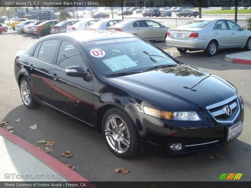 Nighthawk Black Pearl / Ebony 2007 Acura TL 3.2