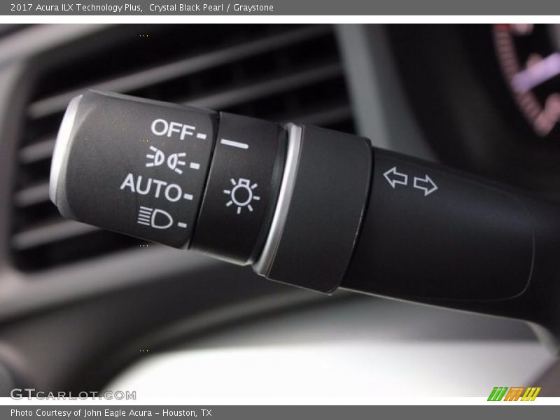 Crystal Black Pearl / Graystone 2017 Acura ILX Technology Plus